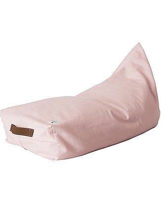 Nobodinoz Oasis Beanbag, Bloom Pink - Organic cotton Cushions