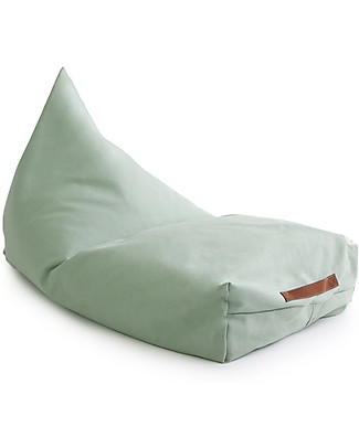 Nobodinoz Oasis Beanbag - Green Provence - Organic Cotton Cushions