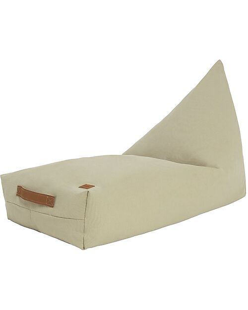Nobodinoz Oasis Beanbag - Laurel Green - 100% Cotton Oeko Tek Pouf