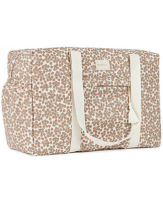 Nobodinoz Opera Waterproof Maternity Bag - Sweet Yumiko - Organic cotton Diaper Changing Bags