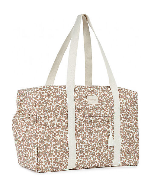 Nobodinoz Opera Waterproof Maternity Bag - Sweet Yumiko - Organic cotton Diaper Changing Bags