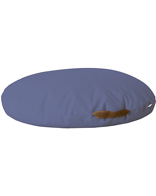 Nobodinoz Sahara floor cushion • riviera blue 90X16X90 Nobodinoz Sahara floor cushion • riviera blue 90X16X90