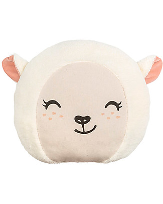 Nobodinoz Sheep Cushion - White - 40x38x10 cm Cushions