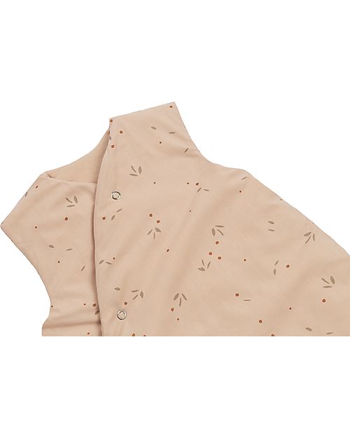 Nobodinoz Snowy Warm Sleeping Bag 6-18Months - TOG 3.5 - Willow Dune - Oeko-Tex Organic Cotton Sleeping Bags