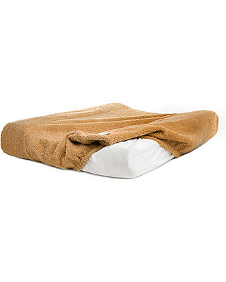 Nobodinoz So Cute Changing Mat & Cover - Caramel - 70x50x10 cm - Organic cotton Changing Tables