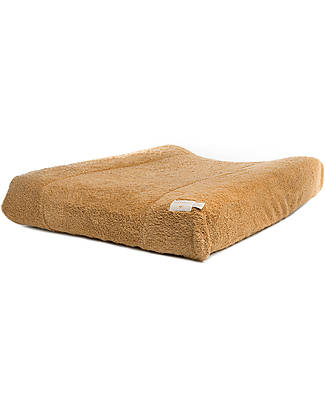 Nobodinoz So Cute Changing Mat & Cover - Caramel - 70x50x10 cm - Organic cotton Changing Tables