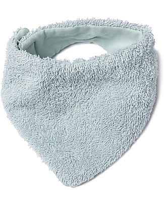 Nobodinoz So Cute Newborn Bandana, Green - Organic Cotton Bandana Bibs