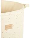 Nobodinoz Storage Basket - Natural Honey Dots - 41x37x37 cm Storage organisers