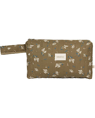 Nobodinoz Stories Toiletry Case - Brown Lilac Makeup Bags and Pouches