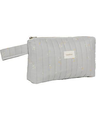 Nobodinoz Stories Toiletry Case - Willow Soft Blue Makeup Bags and Pouches