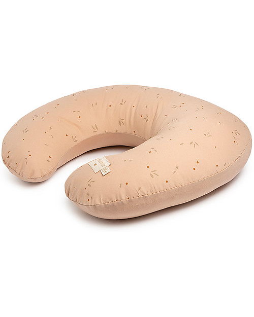 Nobodinoz Sunrise Breastfeeding Pillow - Willow Dune - 50x60 cm - Organic Cotton Breastfeeding Pillows