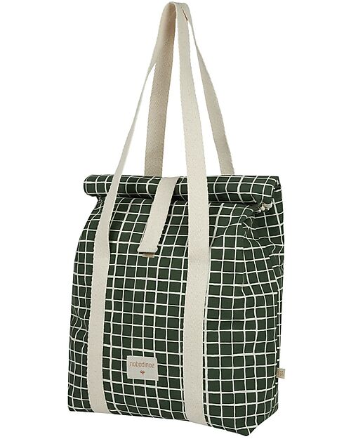 Nobodinoz Sunshine Family Cooler Bag - Mosaic - Organic Cotton Thermal Containers