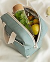 Nobodinoz Sunshine Insulated Lunch bag - Eden Green - Organic cotton Thermal Containers