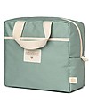 Nobodinoz Sunshine Insulated Lunch bag - Eden Green - Organic cotton Thermal Containers