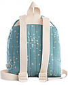 Nobodinoz Too Cool Kid Backpack, Gold Confetti/Magic Green - 100% Organic cotton Kindergarten Backpacks