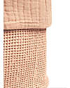 Nobodinoz Wabi Sabi Basket - Pink Powder - 20x18 cm - Organic Cotton Storage organisers