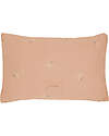 Nobodinoz Wabi-Sabi Cloud Cushion - Powder Pink Blossom - 37x25x12 cm - Organic Cotton Cushions