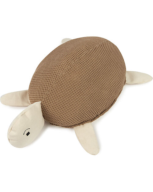 Nobodinoz Wabi-Sabi Turtle Cushion - 30x20x10 cm - 100% Organic Cotton Cushions