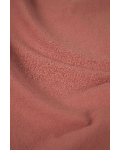 Nobodinoz Wabi Sabi Zipped Cot Bumper - Rosewood - Organic Cotton - 210x38 cm Bumpers