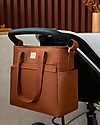 Nobodinoz Waterproof Changing Bag Baby on the Go - Clay Brown - Organic Cotton Diaper Changing Bags