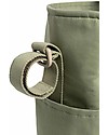 Nobodinoz Waterproof Changing Bag Baby on the Go - Olive Green - Organic Cotton Diaper Changing Bags
