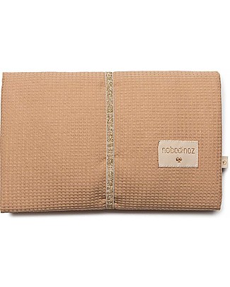 Nobodinoz Waterproof Changing Pad Mozart - Nude - 68x50 cm - Organic cotton Changing Tables