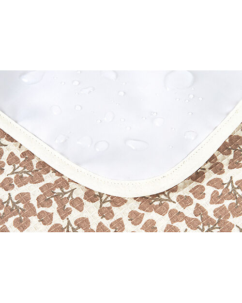 Nobodinoz Waterproof Changing Pad Mozart - Sweet Yumiko - 68x50 cm - Organic cotton Travel Changing Mats