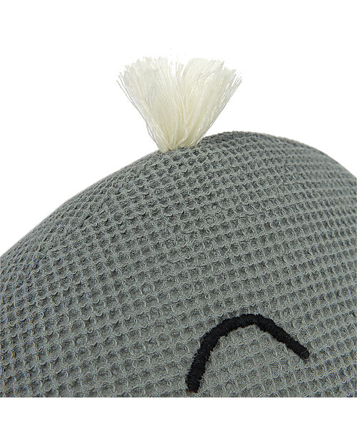 Nobodinoz Whale Wabi-Sabi Cushion - 42x20x15 cm - 100% Organic Cotton Cushions