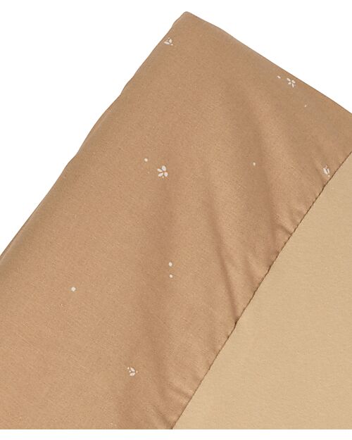 Nobodinoz Zen Changing Mat & Cover - Blush Little Cherries - 50x70x10 cm - Organic cotton Changing Tables