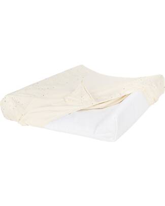 Nobodinoz Zen Changing Mat & Cover - Milky Way - 50x70x10 cm - Organic cotton Changing Tables