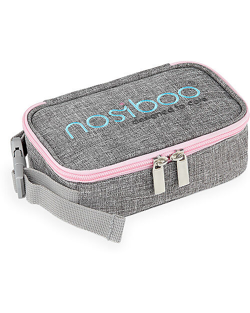 Nosiboo Toiletry Bag - Grey - 16x10x6 cm Makeup Bags and Pouches