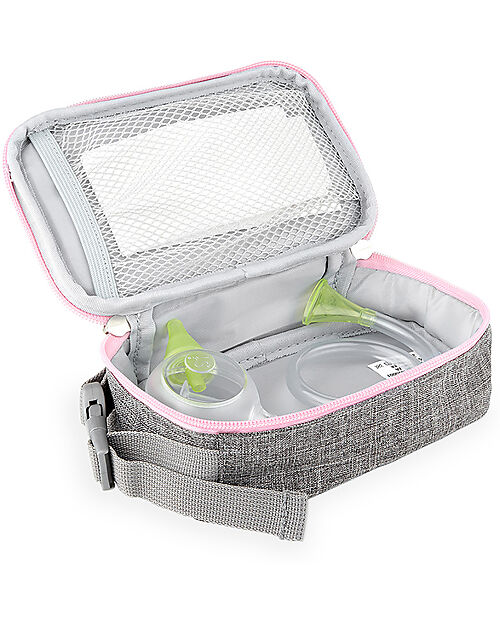 Nosiboo Toiletry Bag - Grey - 16x10x6 cm Makeup Bags and Pouches