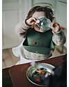 Noui Noui Bib - Dusty Olive - Food Grade Silicone - with Pocket Waterproof Bibs