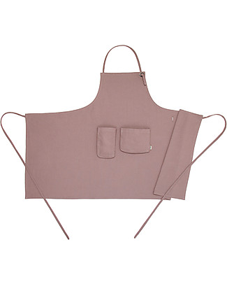 Numero 74 Apron Adult, Dusty Pink - 100% organic cotton Kitchen accessories