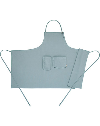 Numero 74 Apron Adult, Sweet Blue - 100% organic cotton Kitchen accessories