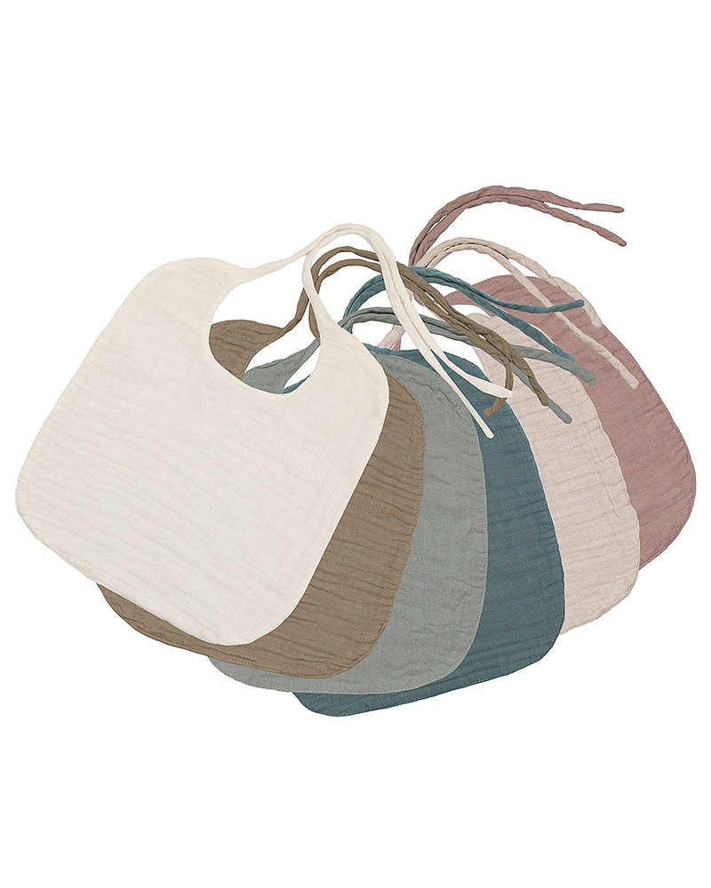 cotton muslin bibs