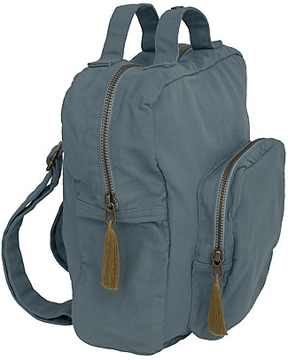Numero 74 Backpack - Ice Blue - 100% Organic Cotton Kindergarten Backpacks