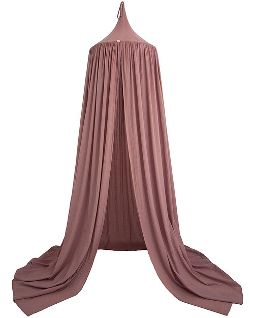 Numero 74 Bed Canopy - Dusty Pink - 100% Cotton Muslin Canopies