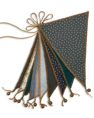 Numero 74 Bunting Garland Mix Blue - 2.5 metres Bunting