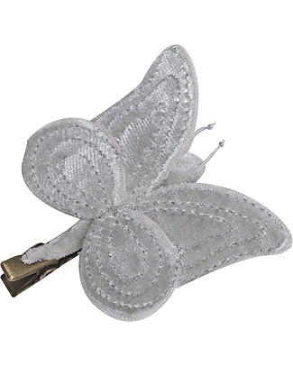 Numero 74 Butterfly Hair Clip - Silver - Perfect Party Favour! Party Favours