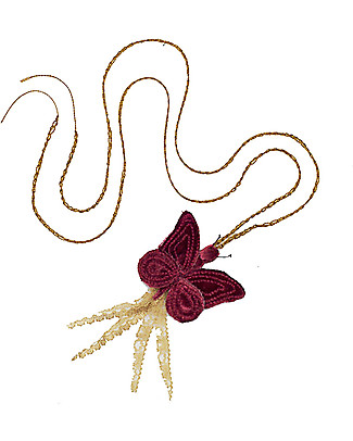 Numero 74 Butterfly Necklace - Red - Perfect Party Favour! Party Favours