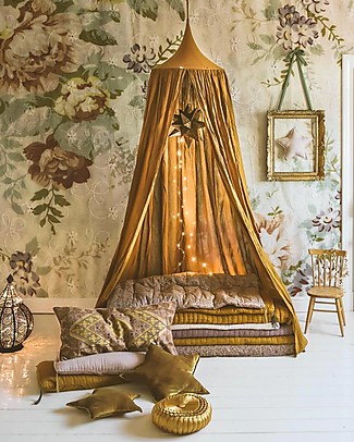 Numero 74 Canopy - Gold - Cotton Muslin Canopies
