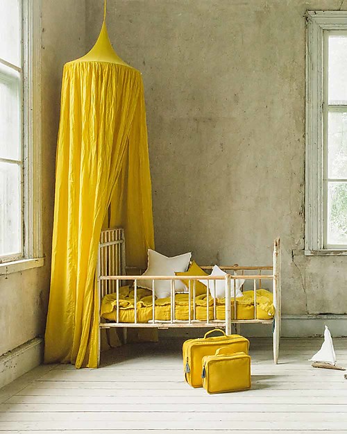 Numero 74 Canopy - Sunflower Yellow - Cotton Muslin Canopies