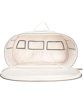 Numero 74 Caravan Suitcase - Natural - 40x25x16 cm Travel Bags