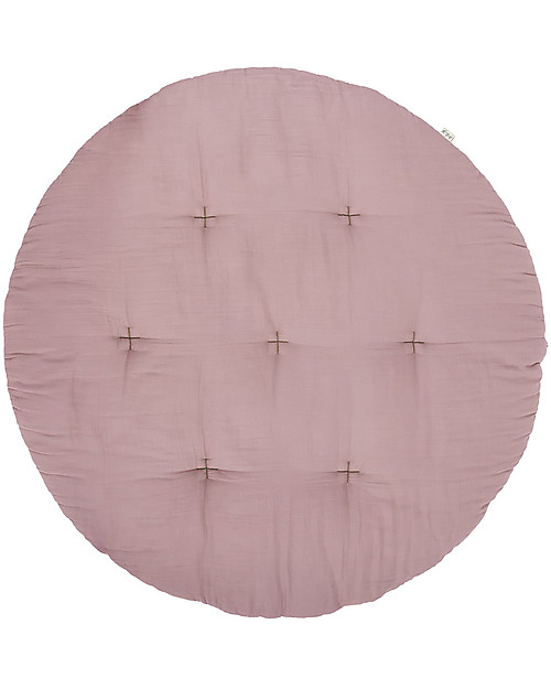 Numero 74 Charlie Playmat Dusty Rose - 110 cm - Padded Cotton Padded Playmats