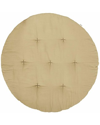 Numero 74 Charlie Playmat Mellow Yellow - 110 cm - Padded Cotton Playmats