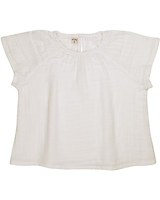 Numero 74 Clara Top Baby & Kid - Natural (3-4 years) - 100% organic cotton Evening Tops