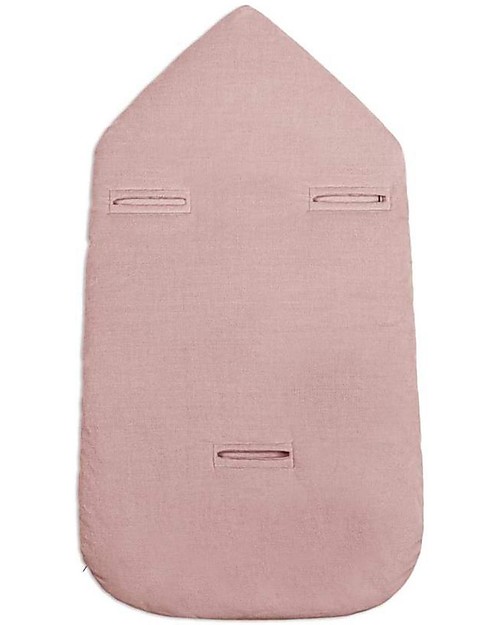 Numero 74 Cocoon Padded Baby Nest - Dusty Pink - TOG 5.5 Footmuffs