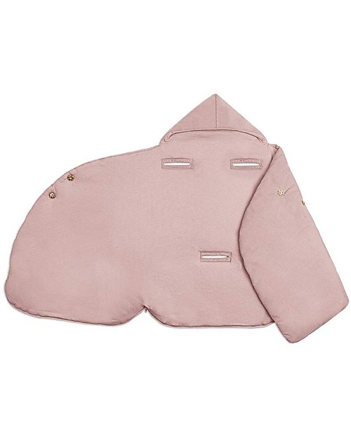 Numero 74 Cocoon Padded Baby Nest - Dusty Pink - TOG 5.5 Footmuffs