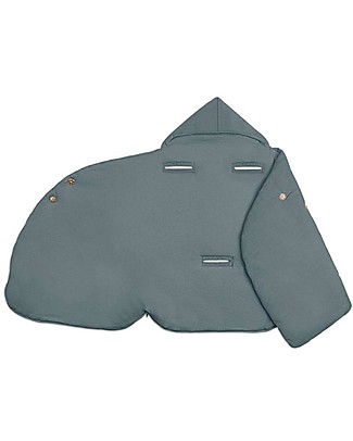 Numero 74 Cocoon Padded Baby Nest - Ice Blue - TOG 5.5 Footmuffs
